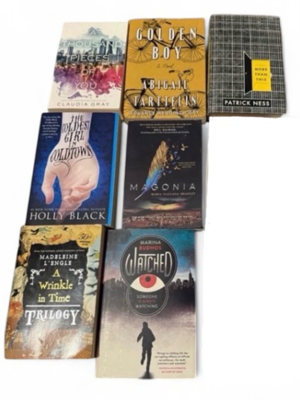 YA Book Lot Hardcover and Softcover Young Adult Fiction